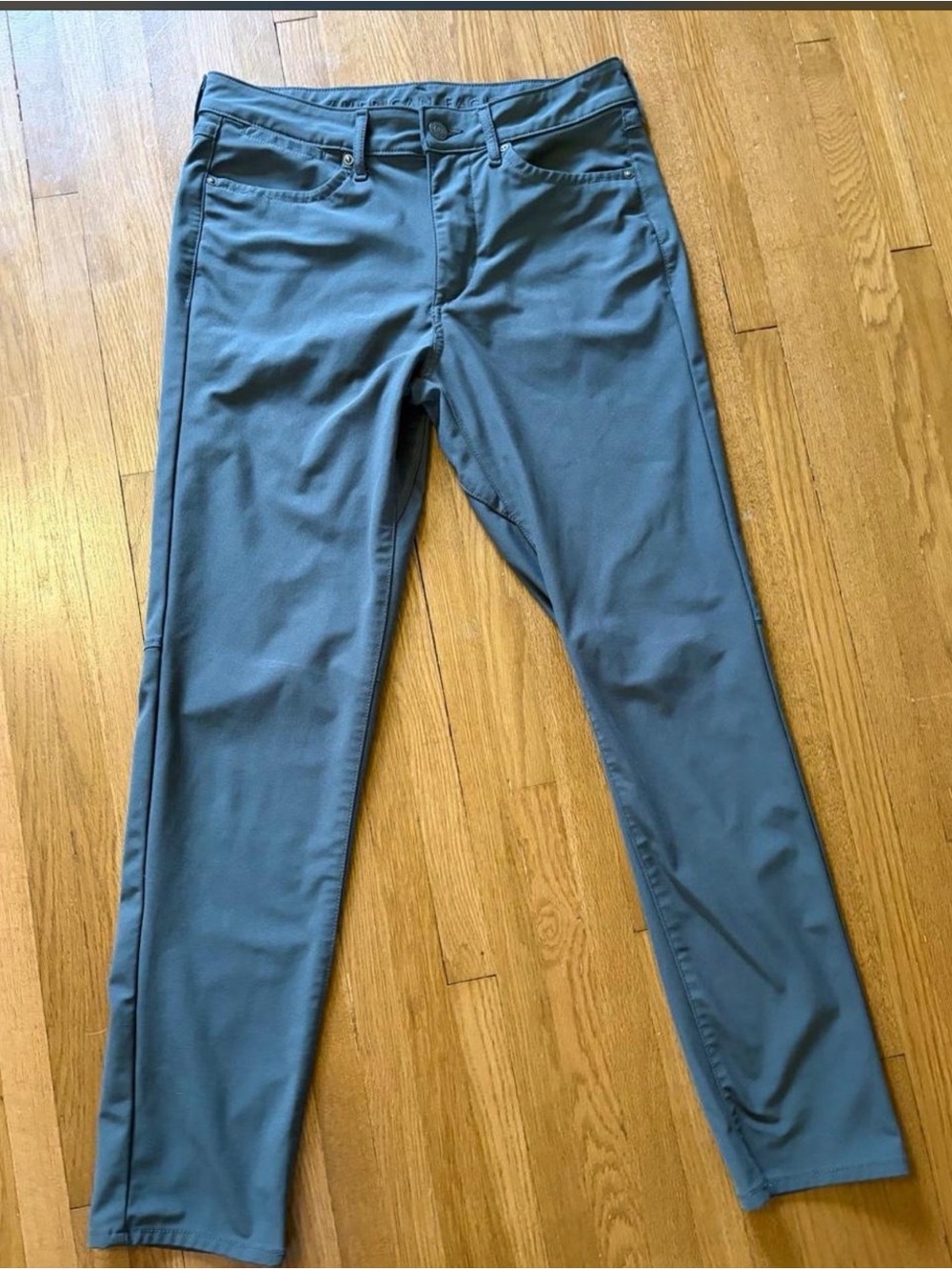 AE Active Flex Tech Office Performance Slim Golf Pants Slate Blue 29x32